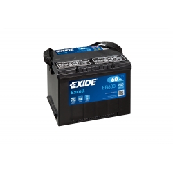 Exide Excell 12V 60AH 640A -EB608-
